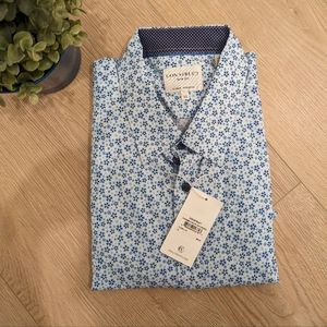 Con.struct floral print dress shirt
